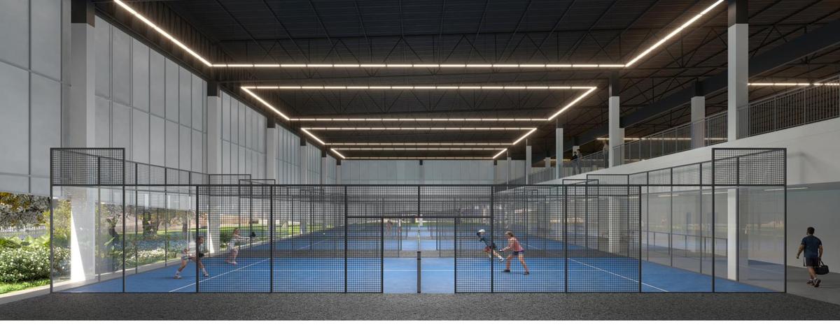 Quadra de padel Porto Belo Tennis